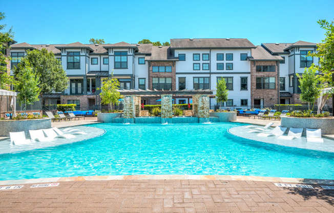take a dip in our resort style pool