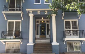 Blue Building