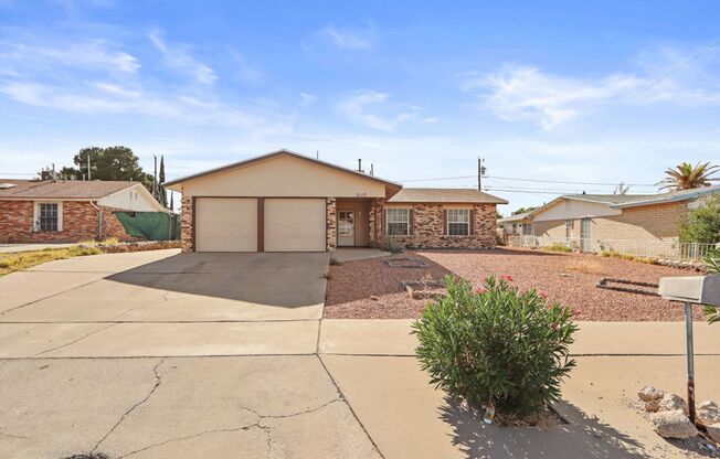 Beautiful brick home in the Vista Del Sol subdivision.
