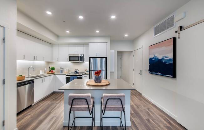 Modern, Flat-Panel Cabinets