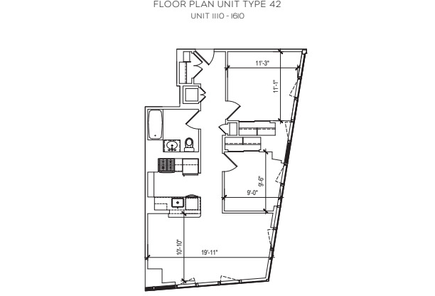 2 beds, 1 bath, $7,641, Unit 211310