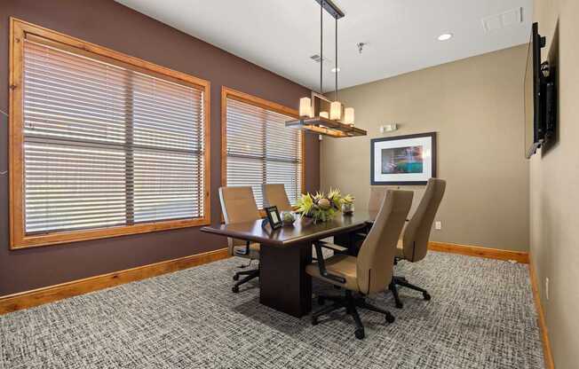Conference Room at Bridge at Southpark Meadows, Austin, Texas