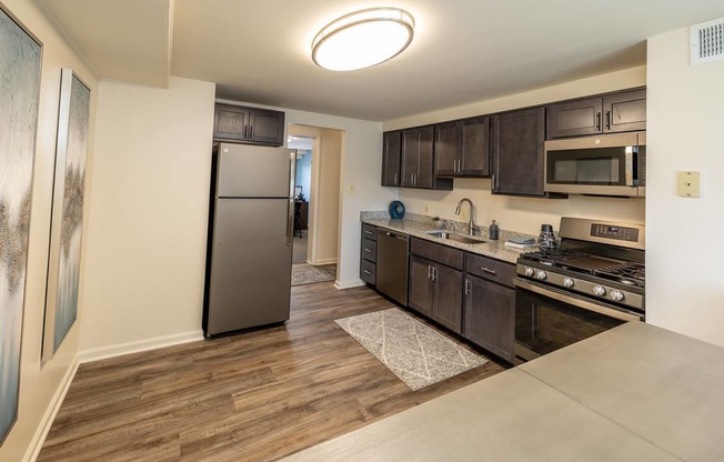 Updated Kitchen at Windsor House in Middle River, MD