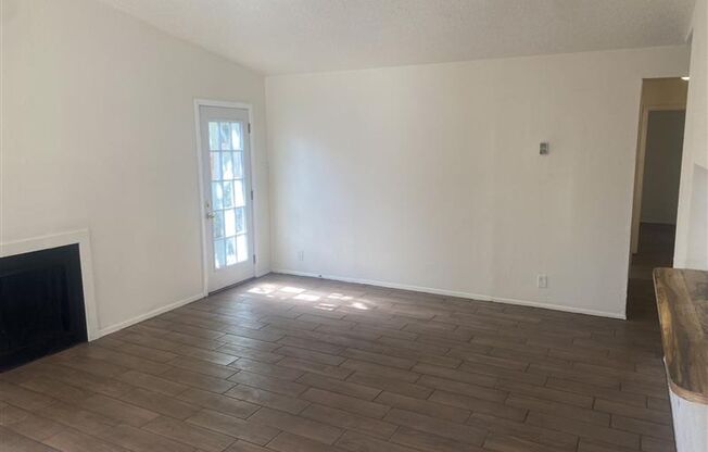 Large 2/2 duplex with a 2 car carport