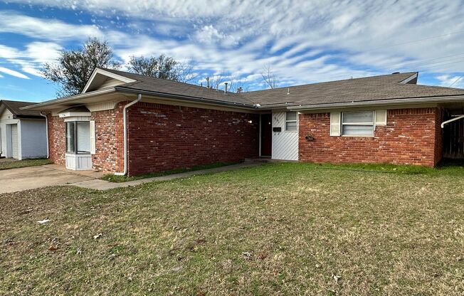 3 Bedroom 2 Bathroom - Located in Midwest City