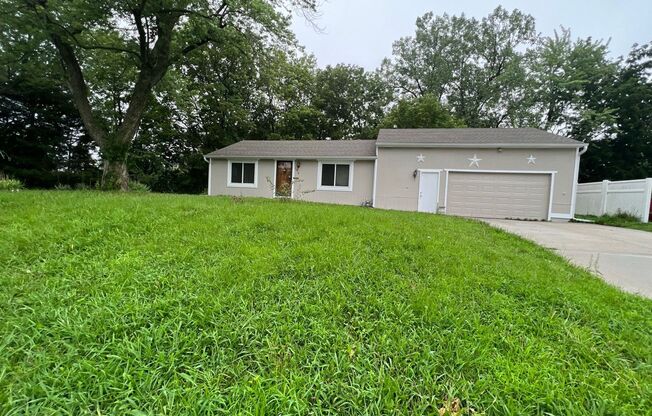 Updated 2 Bed Home with Large Attached Garage