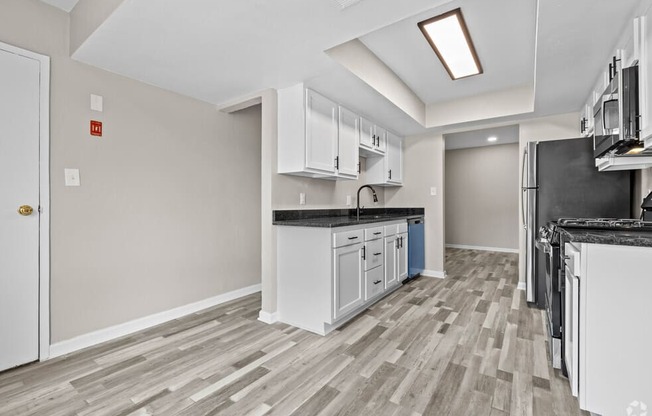 Kitchen Unit at Bayville Apartments, Virginia Beach