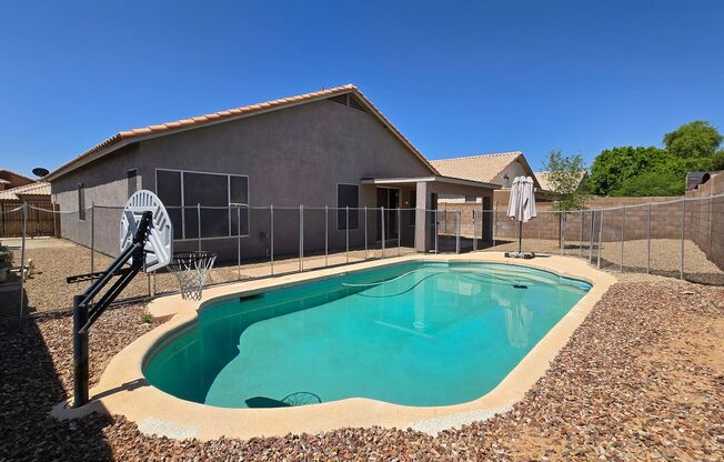 Hard to find a house with POOL & 3 car garage at this price!