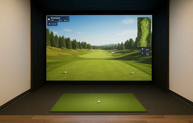 Elevate your lifestyle at Sage at Celina Residences. Enjoy premium amenities like our state-of-the-art golf simulator, perfect for sharpening your skills or relaxing with friends. Explore our community today and tee off on a new adventure!