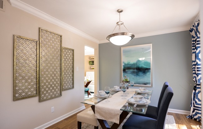 Lake House at Martin's Landing | Roswell, GA | Dining Area