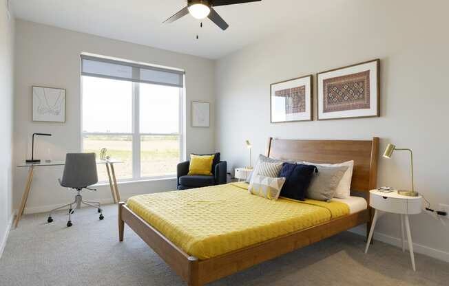 Beyond Woodbury Bedroom with Ceiling Fans