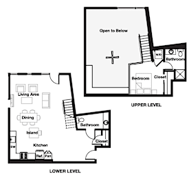 1 bed, 1.5 baths, 1,019 sqft, $4,265