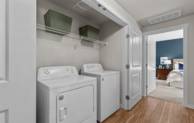 Badger Mountain Ranch Apartments in Richland, Washington Laundry Closet