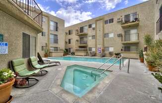 Sparkling Pool at Park Merridy, Northridge, CA, 91325