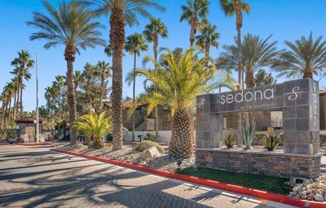 Single story condo conveniently locates just South of The Strip