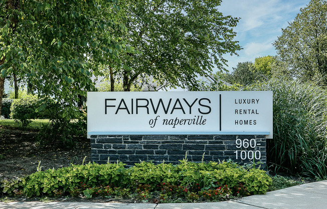 Fairways of Naperville Apartments Entrance