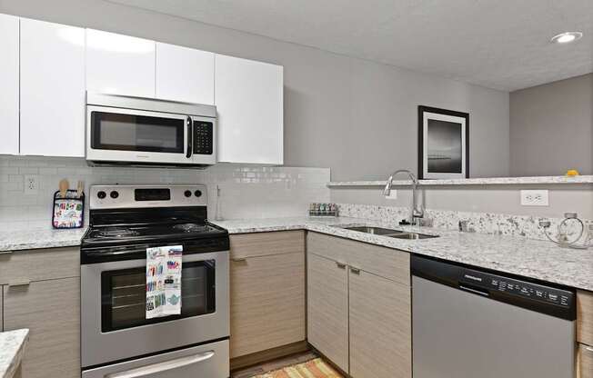 Patchen Oaks Apartments - Updated Kitchens with Stainless Steel Appliances