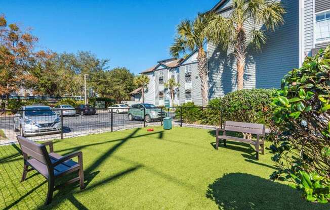 Pet-friendly bark park at Nextloft, Bluffton, 29910