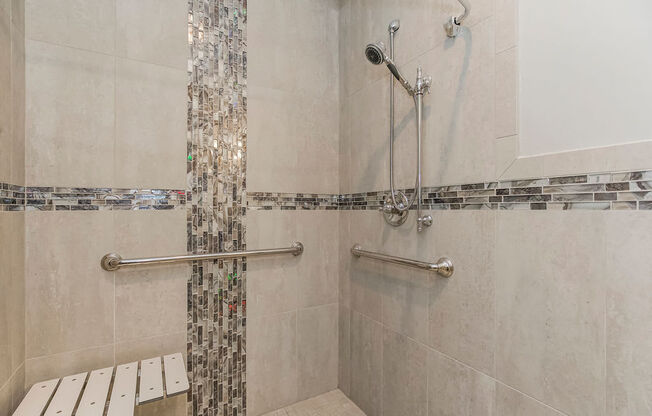 Walk-In Showers And Garden Tubs at Prairie Pines Townhomes, Shawnee, KS, 66226
