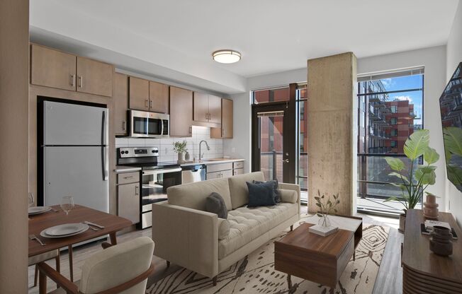 Studio, 1 bath, 545 sqft, $1,630, Unit 505