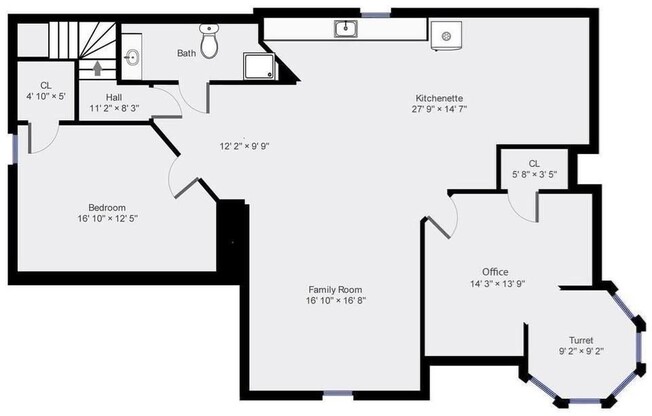2 beds, 1 bath, 1,325 sqft, $2,500, Unit 2