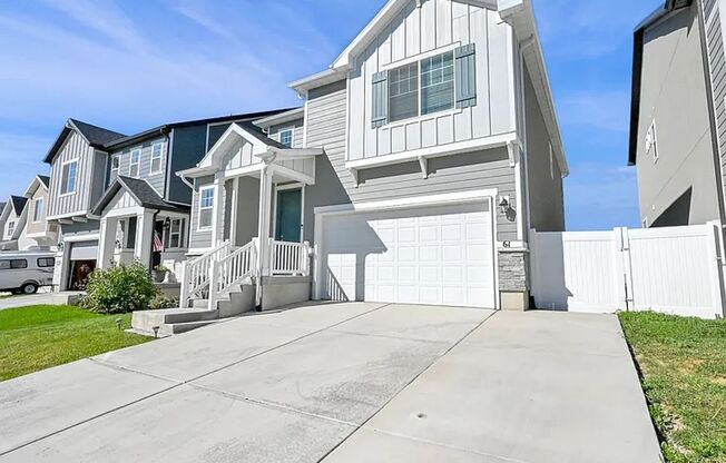 4 Bedrooms 2.5 Bathroom Home in Saratoga Springs Utah!