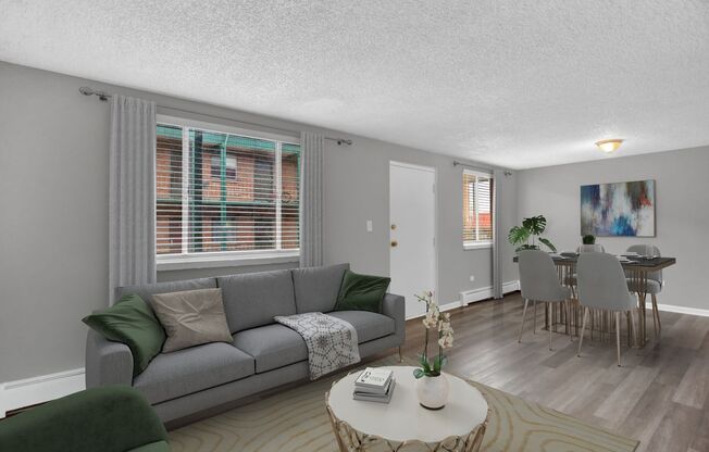 Spacious 2 bed unit for rent.