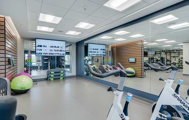 Tech-Focused Fitness Center and Gym
