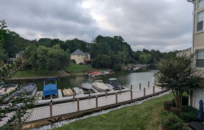Three Bedroom Waterfront Condo Mooresville