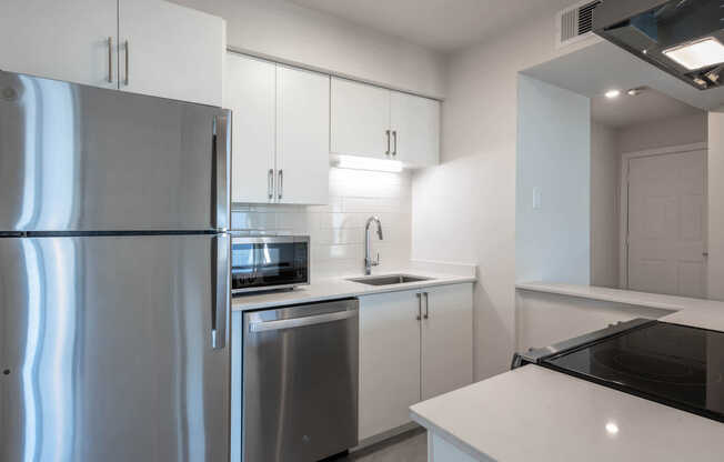 Kitchen with Stainless Steel Appliances