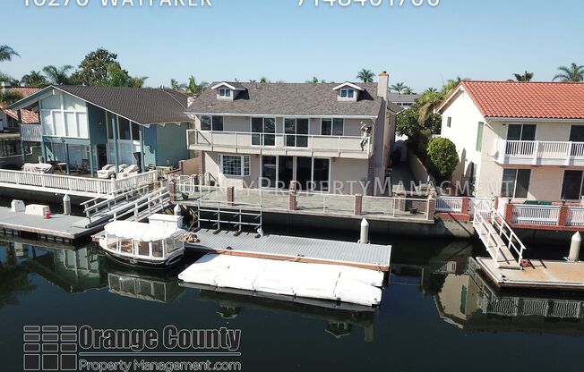 Huntington Harbor Waterfront Living | Private 50-Foot Boat Slip
