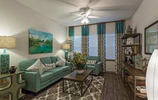 Living Room at Orchid Run Apartments in Naples, FL