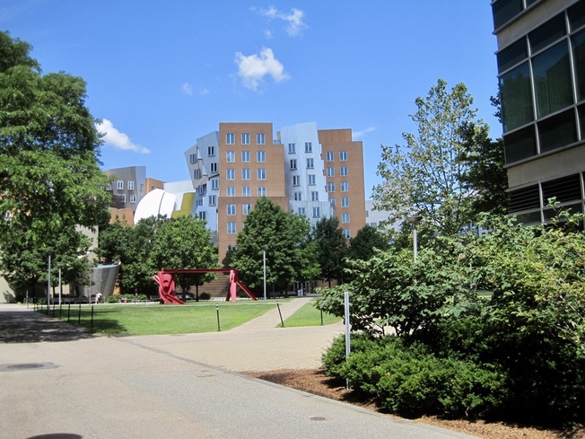 MIT's East Campus and Stata Center 