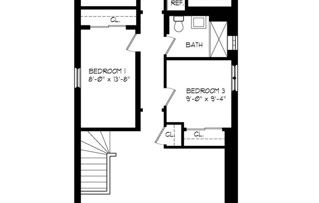 3 beds, 1 bath, 1,150 sqft, $2,795, Unit 3F