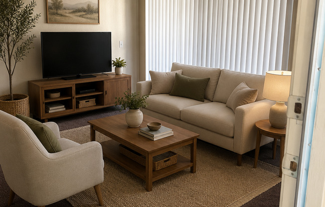 Two Bedroom Living Area