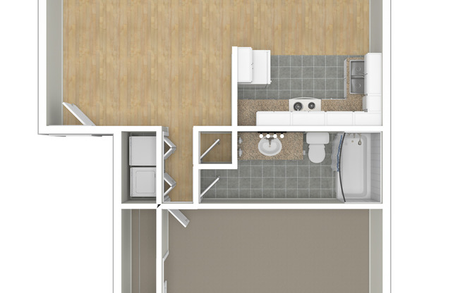 1 bed, 1 bath, 674 sqft, $1,350, Unit 858