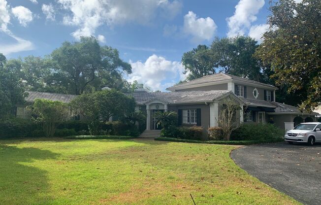 Winter Park Pool Home on half acre lot, steps from Park Avenue