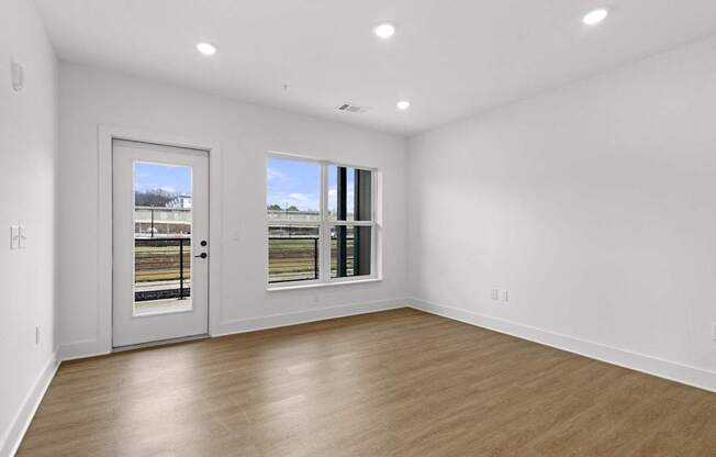 Unfurnished Living Area at Boardwalk at Research Park, Huntsville