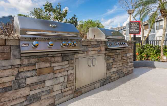 Grill at Northgreen at Carrollwood Apartments in Tampa, FL