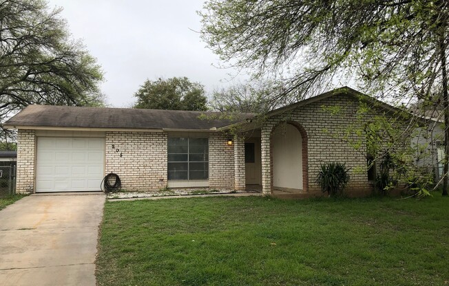 Schertz rental in quiet neighborhood