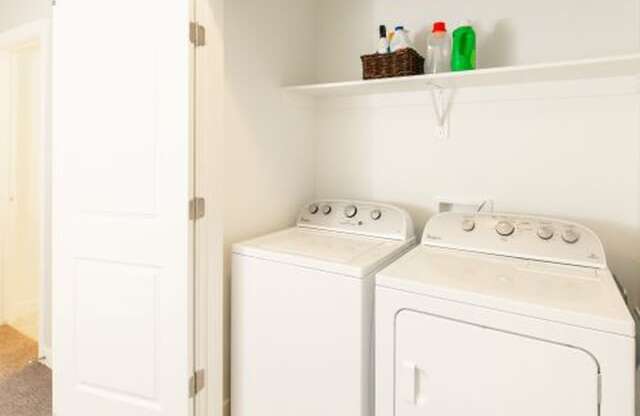 Full-Sized Washer And Dryer at Parc on Center Apartments & Townhomes, Orem