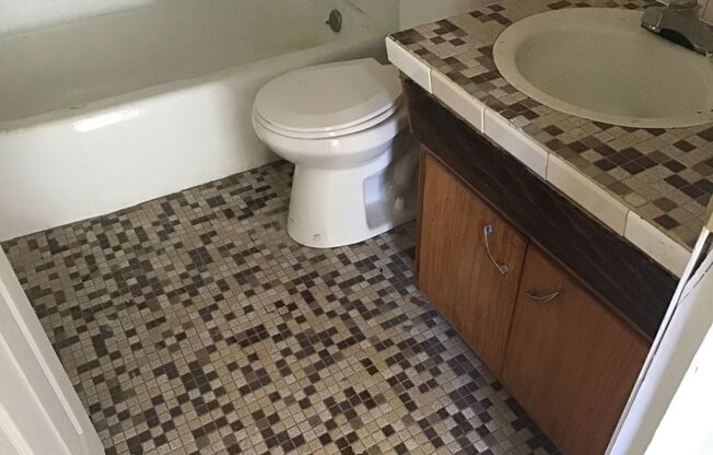 Studio, 1 bath, $650