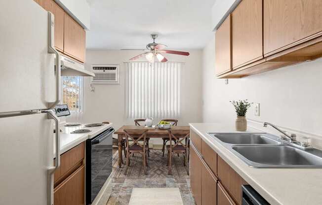 Kitchen with Separate Dining Area