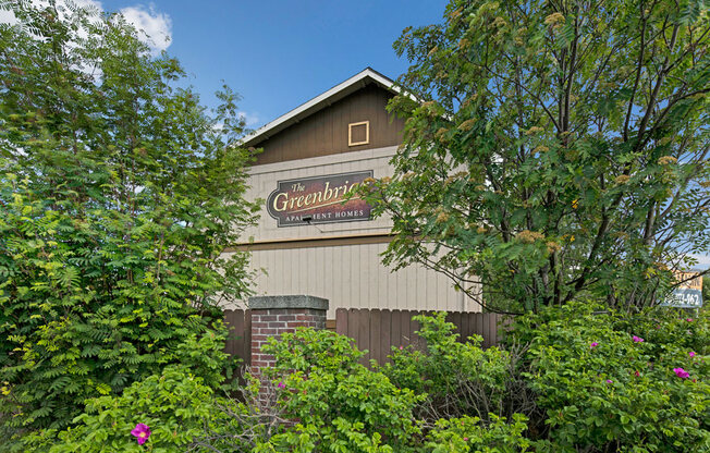 Outside The Greenbriar Apartment Homes