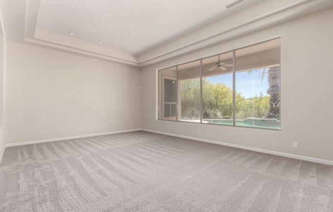 3 BED 2.5 BATHROOM HOME W/ OFFICE/DEN 3 CAR GARAGE AND SPARKLING POOL