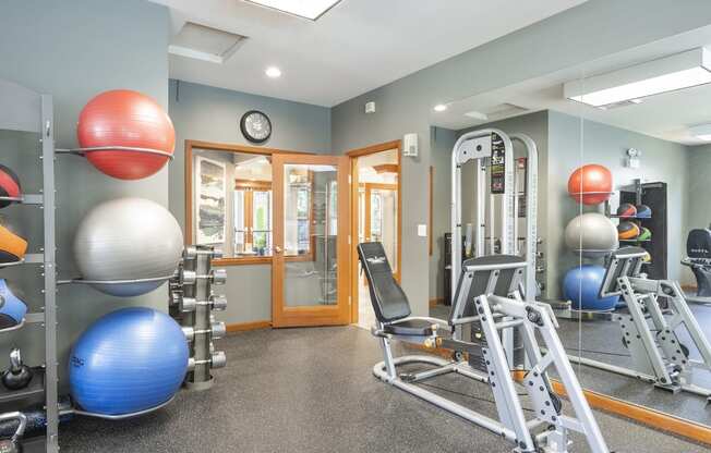 State-of-the-art fitness center - Springbrook Apartments