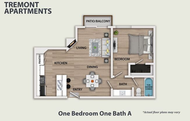 1 bed, 1 bath, 520 sqft, $1,875, Unit 207