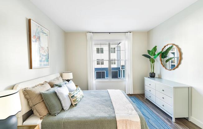 Soft natural light fills each bedroom, creating a calm and comfortable retreat to start and end your day.