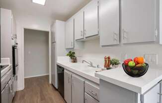 Kitchenat Rose Apartments, Los Angeles