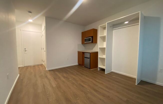 Studio, 1 bath, 177 sqft, $1,350